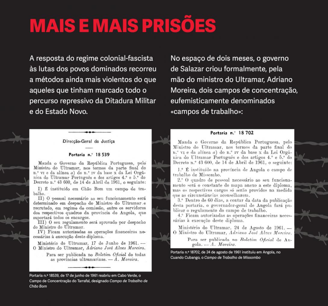 Mais e mais prisões